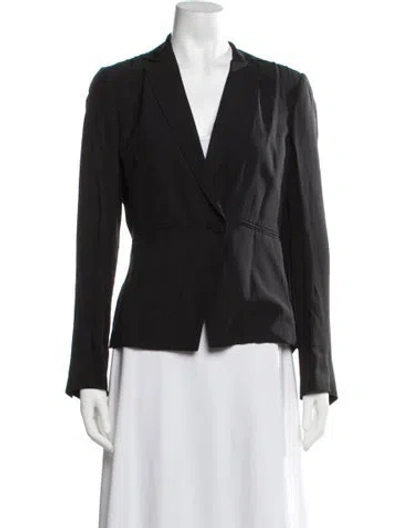 Pre-owned Piazza Sempione Blazer In Black