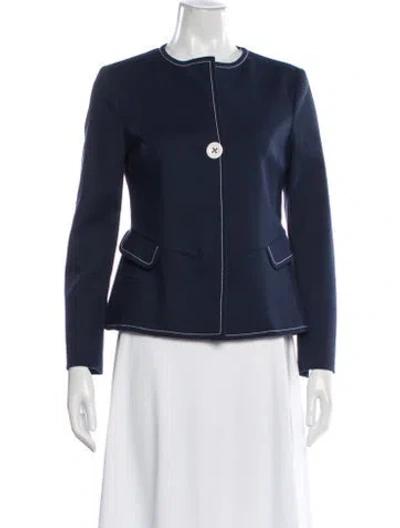 Pre-owned Piazza Sempione Blazer In Blue
