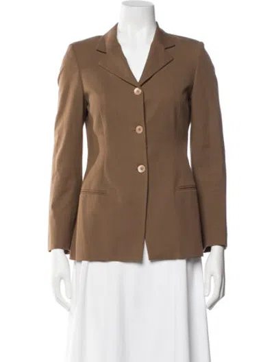 Pre-owned Piazza Sempione Blazer In Brown