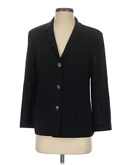Pre-owned Piazza Sempione Blazer Jacket In Black