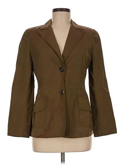 Pre-owned Piazza Sempione Blazer Jacket In Brown