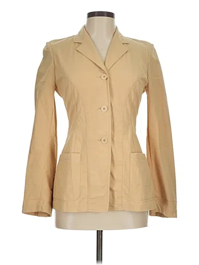 Pre-owned Piazza Sempione Blazer Jacket In Tan