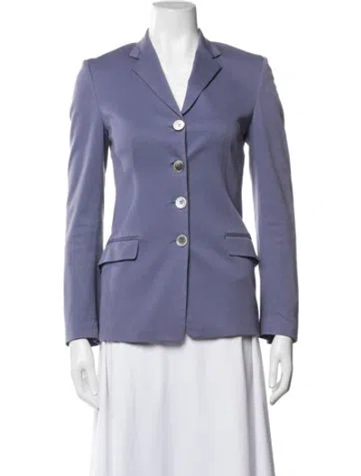 Pre-owned Piazza Sempione Blazer In Purple