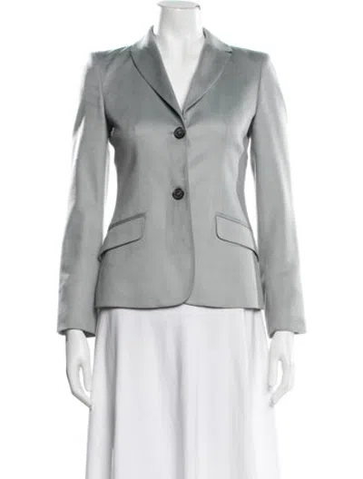 Pre-owned Piazza Sempione Cashmere Blazer In Grey