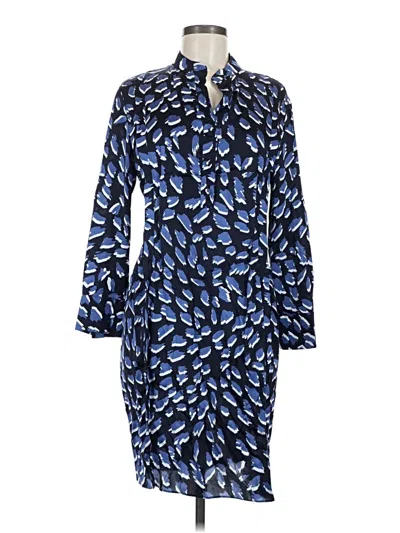Pre-owned Piazza Sempione Casual Dress In Blue