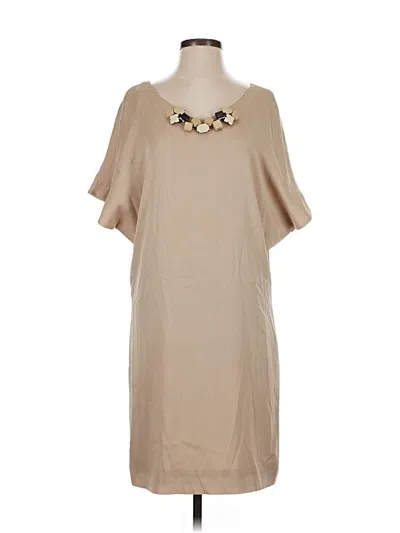 Pre-owned Piazza Sempione Casual Dress In Brown