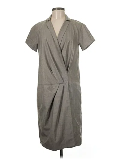 Pre-owned Piazza Sempione Casual Dress In Gray