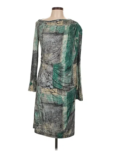 Pre-owned Piazza Sempione Casual Dress In Green