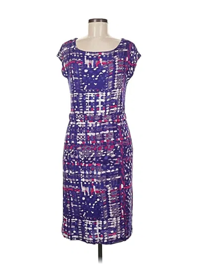 Pre-owned Piazza Sempione Casual Dress In Purple
