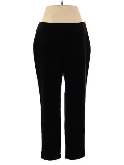 Pre-owned Piazza Sempione Casual Pants In Black