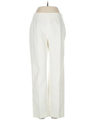 Pre-owned Piazza Sempione Casual Pants In White