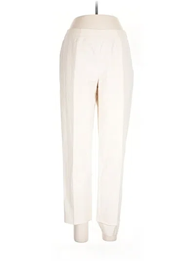 Pre-owned Piazza Sempione Casual Pants In White