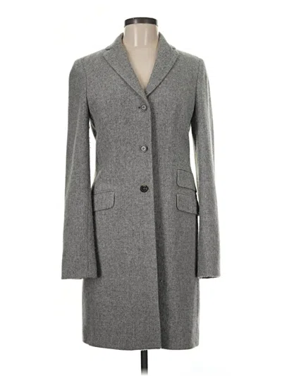 Pre-owned Piazza Sempione Coat In Gray