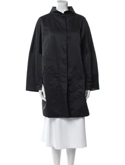 Pre-owned Piazza Sempione Coat W/ Tags In Black