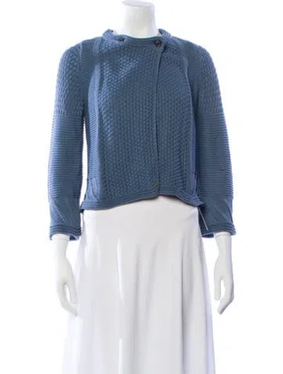 Pre-owned Piazza Sempione Crew Neck Sweater In Blue