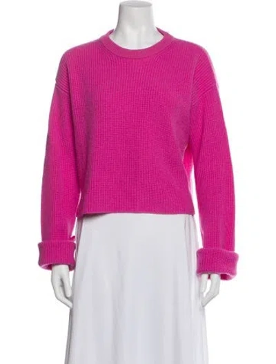 Pre-owned Piazza Sempione Crew Neck Sweater In Pink