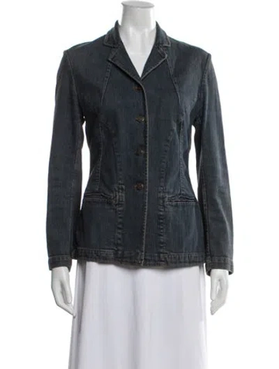 Pre-owned Piazza Sempione Denim Jacket In Blue
