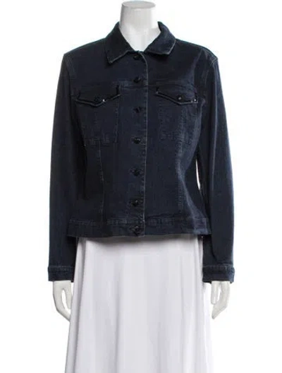 Pre-owned Piazza Sempione Denim Jacket In Blue