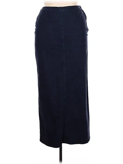 Pre-owned Piazza Sempione Denim Skirt In Blue