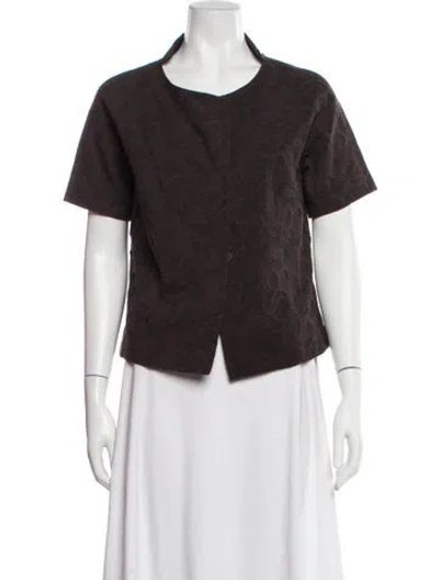 Pre-owned Piazza Sempione Evening Jacket In Brown