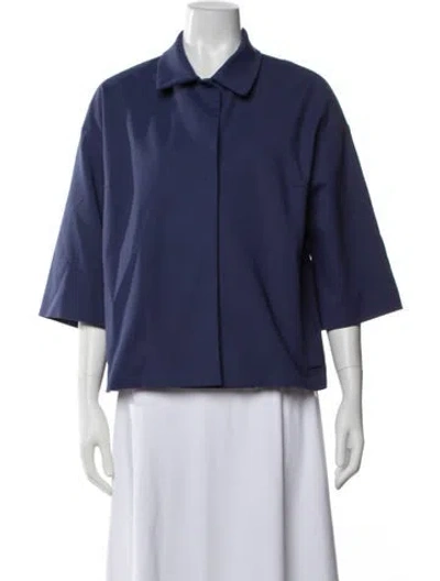 Pre-owned Piazza Sempione Jacket In Blue