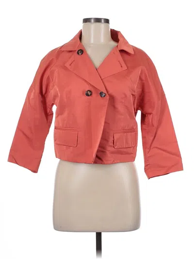 Pre-owned Piazza Sempione Jacket In Orange