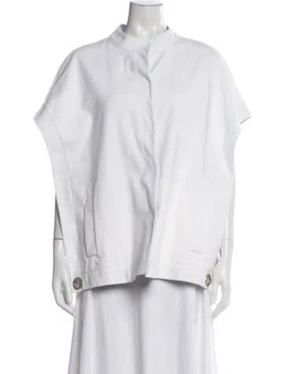 Pre-owned Piazza Sempione Jacket In White