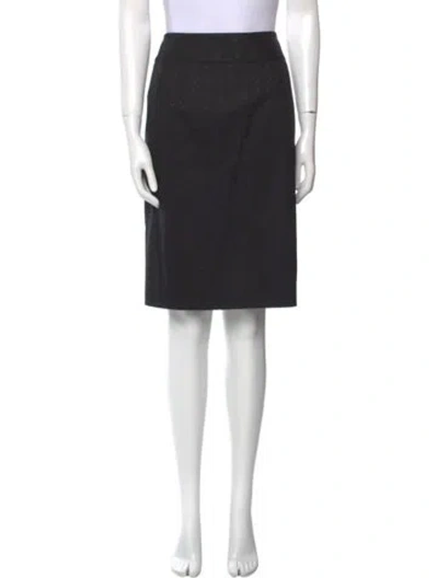 Pre-owned Piazza Sempione Knee-length Skirt In Gray