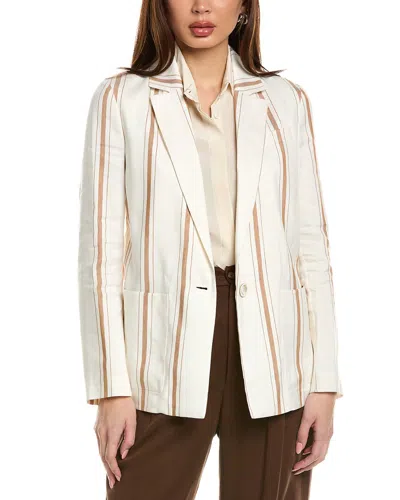 PIAZZA SEMPIONE PIAZZA SEMPIONE LINEN & SILK-BLEND BLAZER