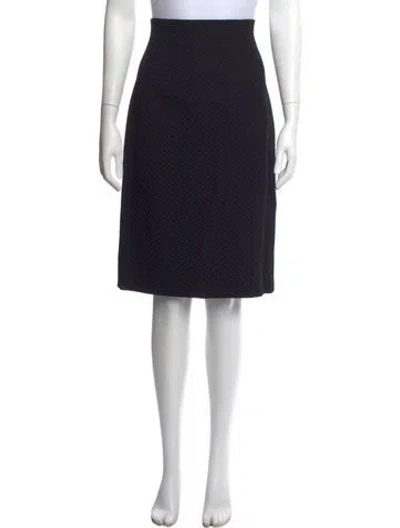 Pre-owned Piazza Sempione Midi Length Skirt In Green