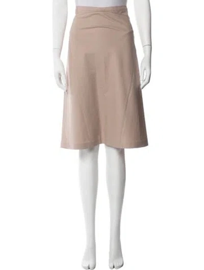 Pre-owned Piazza Sempione Midi Length Skirt In Purple