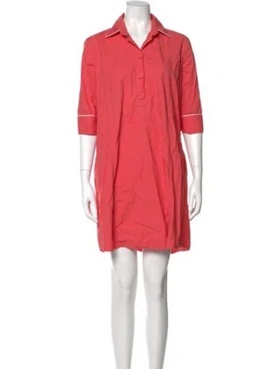 Pre-owned Piazza Sempione Mini Dress In Pink