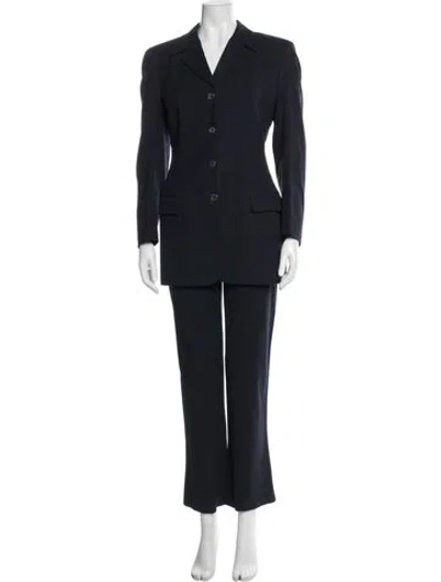 Pre-owned Piazza Sempione Pantsuit In Black