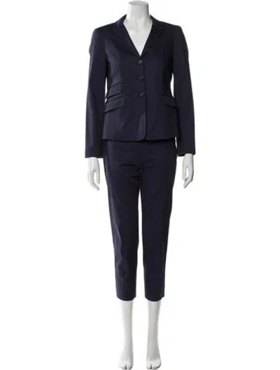 Pre-owned Piazza Sempione Pantsuit In Blue