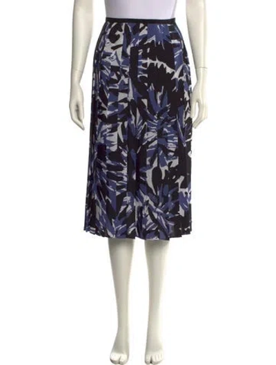 Pre-owned Piazza Sempione Printed Knee-length Skirt In Multi