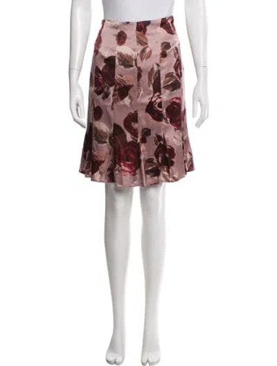 Pre-owned Piazza Sempione Silk Mini Skirt In Multi