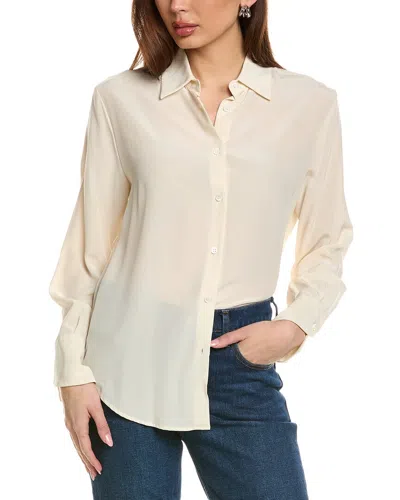 Piazza Sempione Silk Shirt In White
