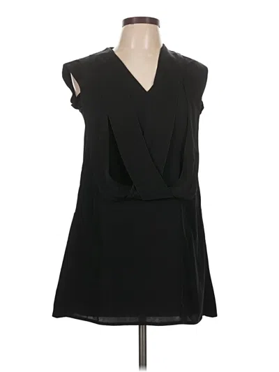 Pre-owned Piazza Sempione Sleeveless Blouse In Black