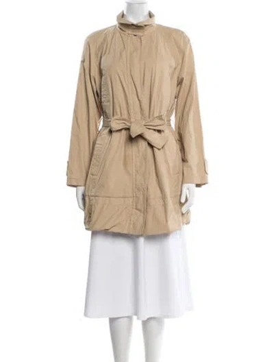 Pre-owned Piazza Sempione Trench Coat In Neutrals
