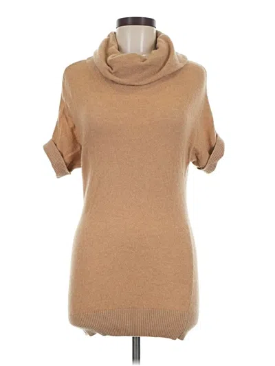 Pre-owned Piazza Sempione Turtleneck Sweater In Tan