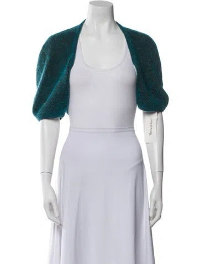 Pre-owned Piazza Sempione Vintage Wool Sweater In Green