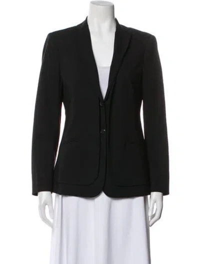 Pre-owned Piazza Sempione Virgin Wool Blazer In Blue