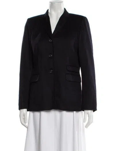 Pre-owned Piazza Sempione Virgin Wool Blazer In Gray