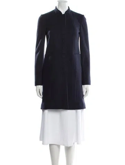 Pre-owned Piazza Sempione Virgin Wool Jacket In Blue