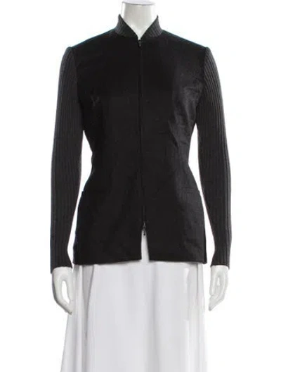 Pre-owned Piazza Sempione Virgin Wool Jacket In Gray