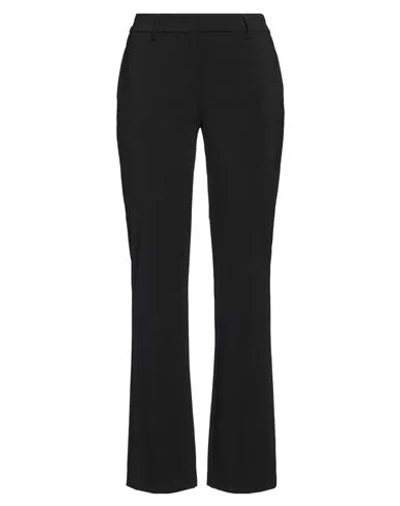 Piazza Sempione Woman Pants Black Size 2 Virgin Wool, Elastane