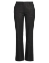 Piazza Sempione Woman Pants Charcoal Size 14 Virgin Wool, Elastane, Synthetic Fibers, Polyamide, Pol In Grey