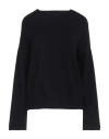 Piazza Sempione Woman Sweater Black Size 10 Wool, Polyamide In Black