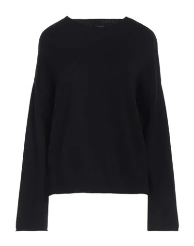 Piazza Sempione Woman Sweater Black Size 4 Wool, Polyamide