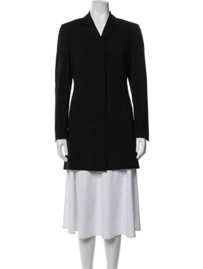 Pre-owned Piazza Sempione Wool Blazer In Black